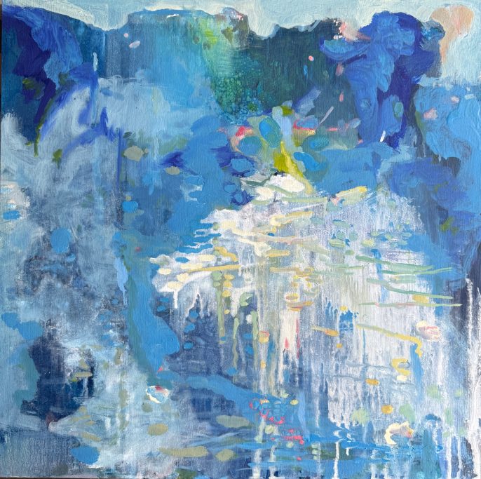 Resurgam, no.3 - original oil landscape painting by Simon Parker