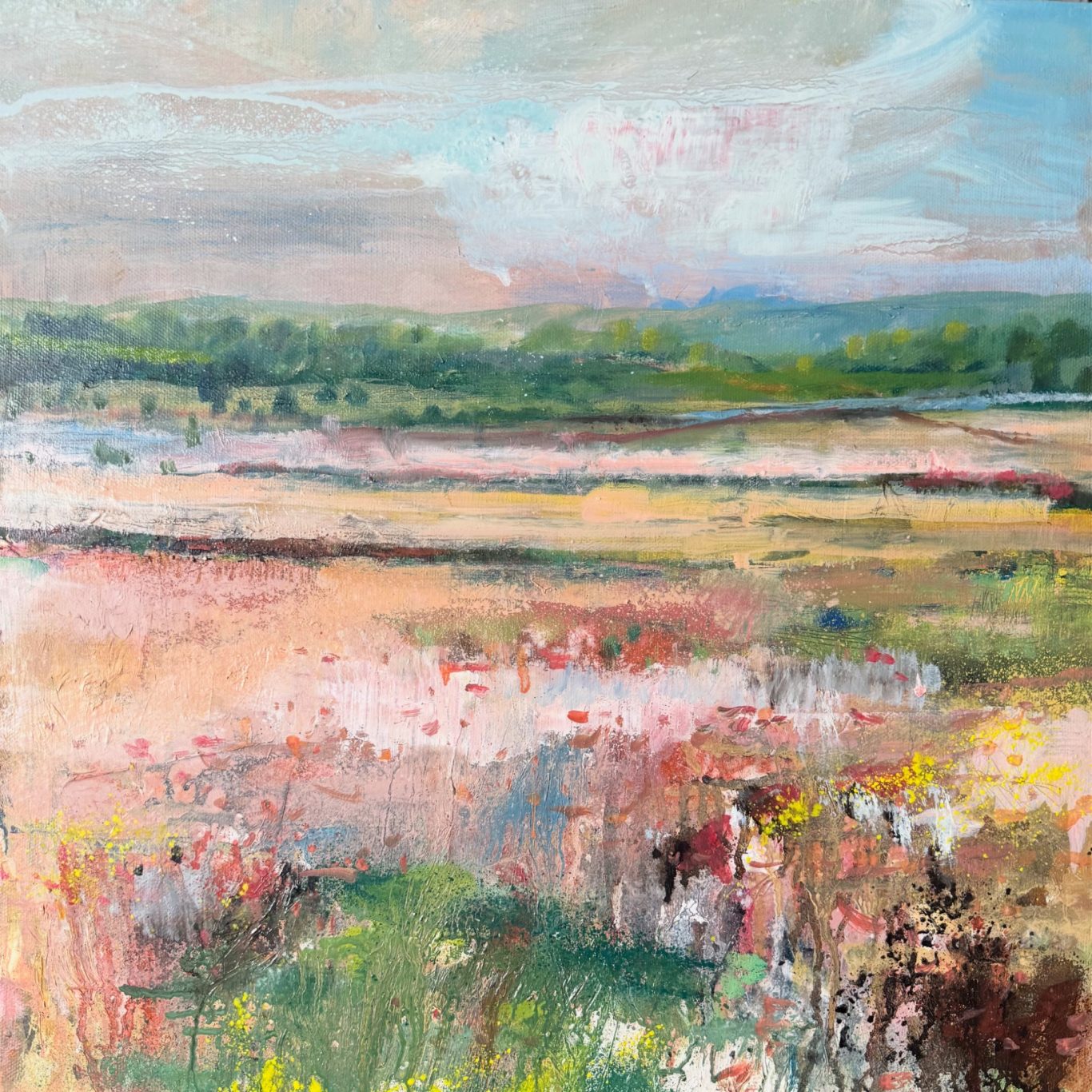 ‘Across the fields towards Hawarden’ 2025
