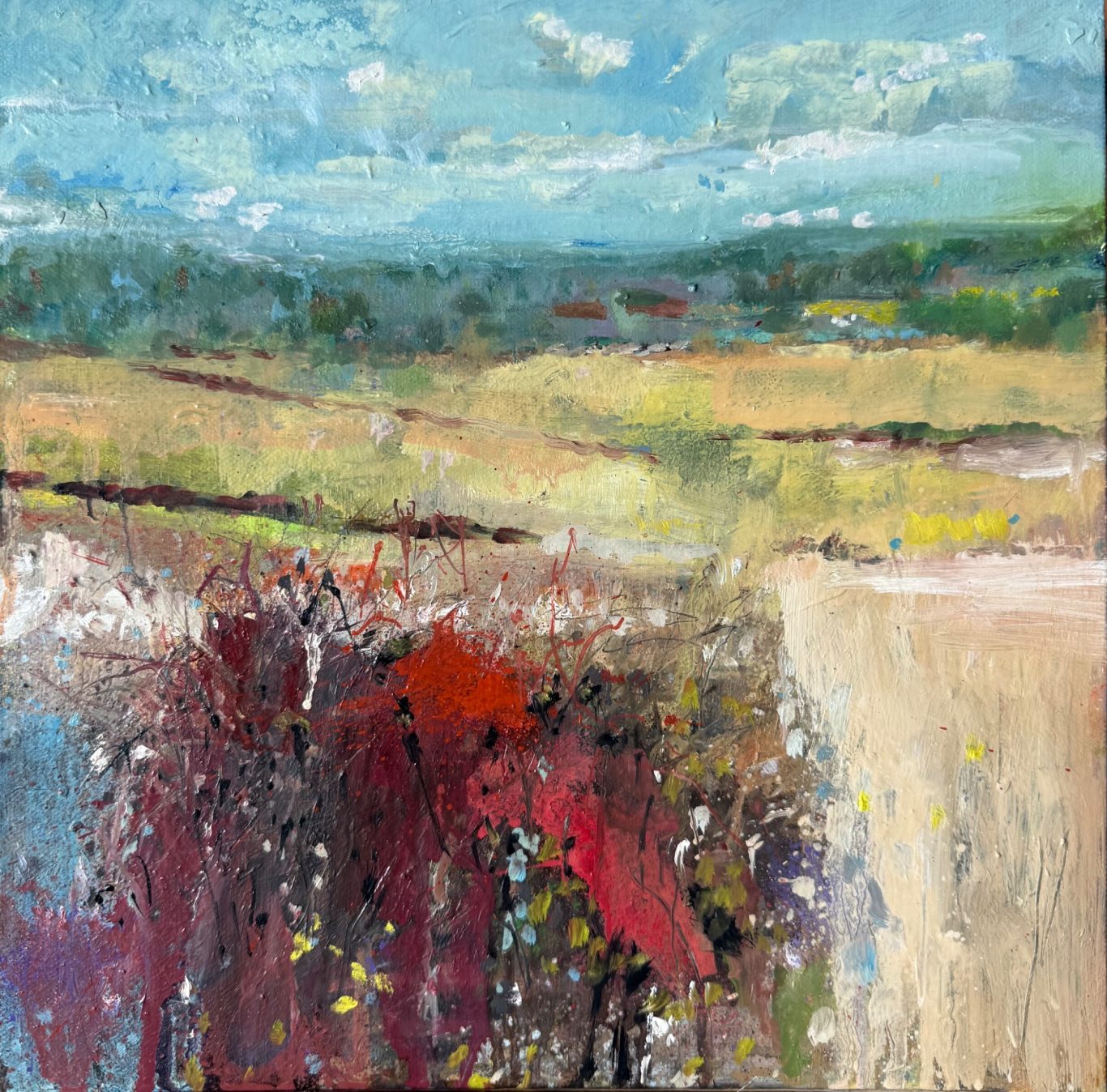 ‘Looking over the bramble’ 2025
